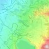 Grottaferrata topographic map, elevation, terrain