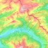 La Chapelle-d'Abondance topographic map, elevation, terrain