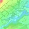 High Pond topographic map, elevation, terrain