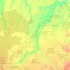 Humaitá topographic map, elevation, terrain
