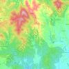 Curino topographic map, elevation, terrain