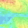 加里宁格勒市 topographic map, elevation, terrain