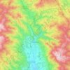 Wolfsberg topographic map, elevation, terrain