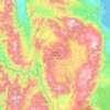 Lore Lindu National Park topographic map, elevation, terrain