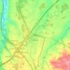 Sattledt topographic map, elevation, terrain