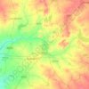 Jetpur Taluka topographic map, elevation, terrain