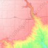 Crosby County topographic map, elevation, terrain