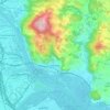 Steyregg topographic map, elevation, terrain