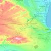 Baakens River topographic map, elevation, terrain