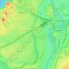 Rideau Canal topographic map, elevation, terrain
