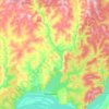Рыбная topographic map, elevation, terrain