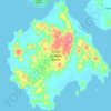 Prince of Wales Island topographic map, elevation, terrain