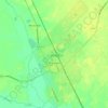 Brandsen topographic map, elevation, terrain