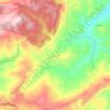 الجوزة topographic map, elevation, terrain