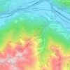 Oberhofen im Inntal topographic map, elevation, terrain