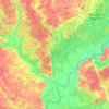 Борисоглебское сельское поселение topographic map, elevation, terrain