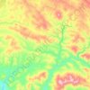 Чибижекский сельсовет topographic map, elevation, terrain