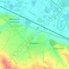 Villeblevin topographic map, elevation, terrain