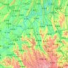 Jiangjin District topographic map, elevation, terrain
