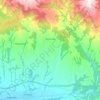 Petralica topographic map, elevation, terrain