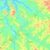 Itaporanga topographic map, elevation, terrain