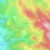 Le Plagnal topographic map, elevation, terrain