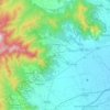 Cumiana topographic map, elevation, terrain