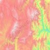 Provincia Nor Cinti topographic map, elevation, terrain