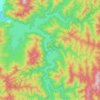 Lake Dartmouth topographic map, elevation, terrain