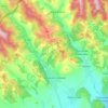 Moravské Lieskové topographic map, elevation, terrain