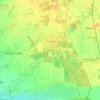 Kropp topographic map, elevation, terrain