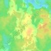 Даровое topographic map, elevation, terrain