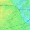 Victoria Park topographic map, elevation, terrain