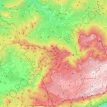 Голубинское сельское поселение topographic map, elevation, terrain