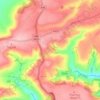Cold Ashton topographic map, elevation, terrain