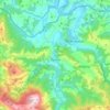 Cestona topographic map, elevation, terrain
