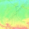 Kushk topographic map, elevation, terrain