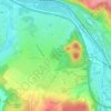 Hostenbach topographic map, elevation, terrain