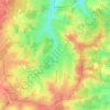 Dornes topographic map, elevation, terrain