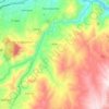 Jadán topographic map, elevation, terrain