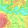 Боровск topographic map, elevation, terrain