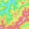 Berceto topographic map, elevation, terrain