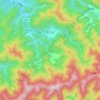 石门乡 topographic map, elevation, terrain