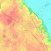 Dolgelin topographic map, elevation, terrain