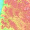Shire Of Collie topographic map, elevation, terrain