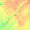 Узин topographic map, elevation, terrain