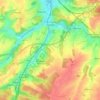 Court-Saint-Etienne topographic map, elevation, terrain