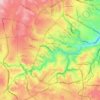 Amman Qasabah District topographic map, elevation, terrain