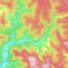 Dammbach topographic map, elevation, terrain