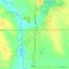 Riceville topographic map, elevation, terrain